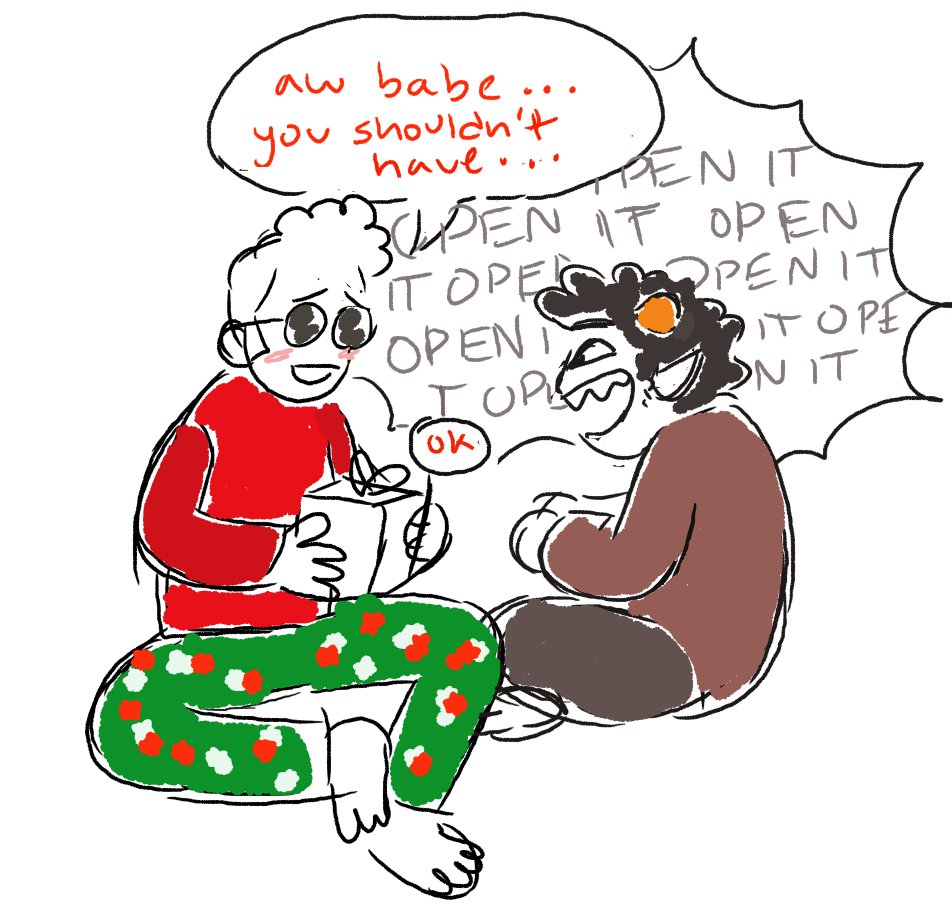 beetleProphet's tweet photo. #TSSS2019 @hstwitsanta
i have a more ~proper~ piece in the works but it's christmas, so might as well give something now! @mspa_reading surprise! im ur secret santa!!! i wanted to go ahead and share this little comic i did, but be on the lookout for something else ;) https://t.co/I7bIyfExS2