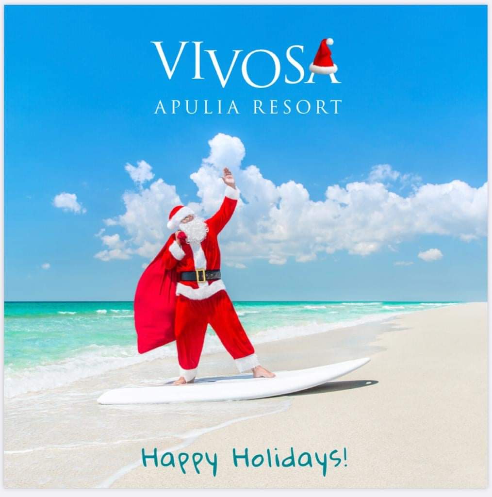 🎄⛄️🎅Buone feste a tutti dal Vivosa! 

🇬🇧Happy holidays from Vivosa's staff! 

#vivosaresort