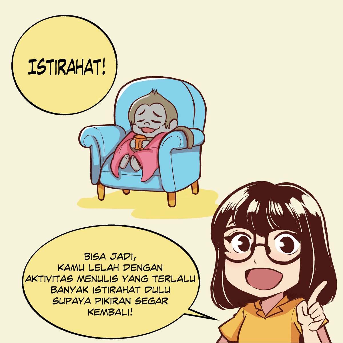 Kadita On Twitter Aku Jadi Kartun Lucu Banget Yang Gambar Fauziachang