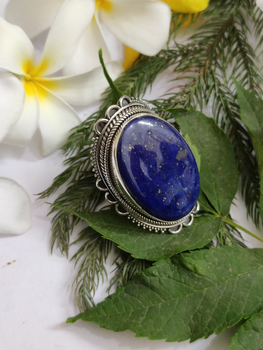 gemstonejewelr3's tweet photo. Lapis Lazuli Ring, Large Ring, 925 Sterling Silver, Wedding Anniversary Ring, Charm Ring, Statement Ring, Gemstone Jewelry β€οΈπ
https://t.co/5GRWeQ23bV
#Lapislazuli #lapisjewelry #sterlingsilver #handmade #charmring #weddingring #anniversaryring #lapislazuliring #ring #jewelry https://t.co/IFLGJPgCAp