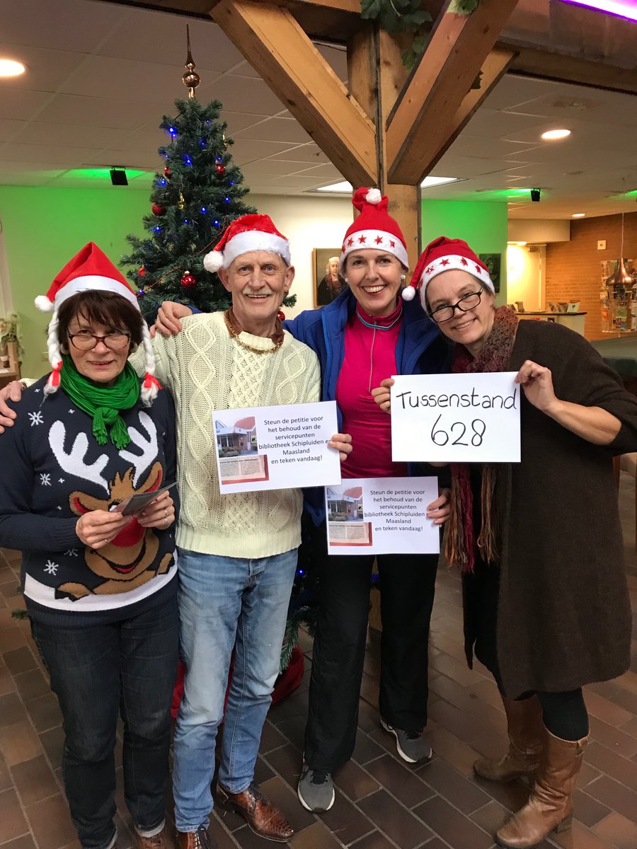 Wij zijn team Vrienden Van de Bibliotheek Schipluiden en Maasland. We verzamelen handtekeningen voor behoud van de bibliotheek servicepunten in het dorp. Sluiting dreigt. De stand staat nu op 628 handtekeningen. Op naar de 1000! Stem ook! biebschipluidenenmaasland.petities.nl