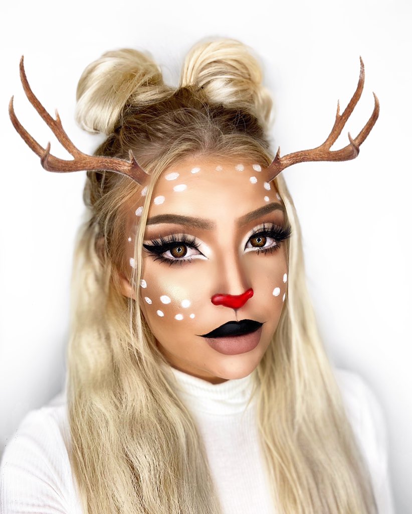 bule hvede Ubetydelig Makeup By Lilly on Twitter: "🦌𝑹𝒖𝒅𝒐𝒍𝒑𝒉 𝒕𝒉𝒆 𝒓𝒆𝒅 𝒏𝒐𝒔𝒆𝒅  𝒓𝒆𝒊𝒏𝒅𝒆𝒆𝒓🦌 #makeup #christmasmakeup #MorpheBabe #Morphe  https://t.co/GbWEqIJQzy" / Twitter