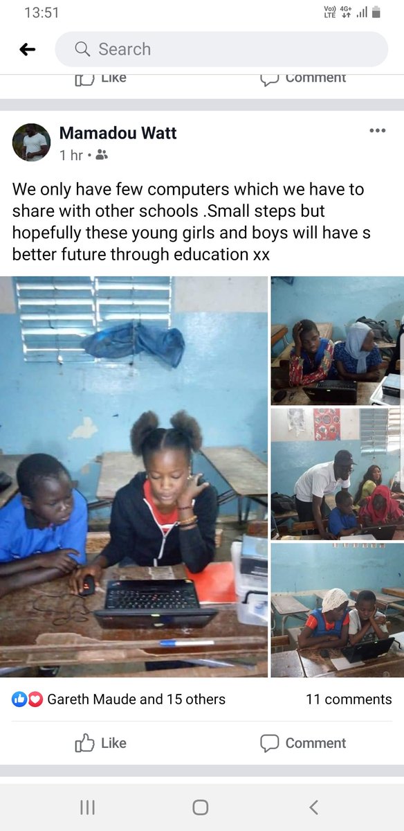 kaiser5s's tweet photo. @Microsoft my friend is supporting children and education back in Dakar. Would you be able to support with office on computers we have donated? https://t.co/Tjc18DtcNc