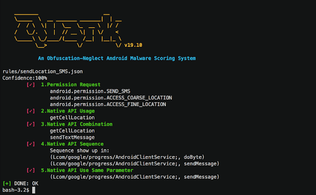 cybarrior's tweet photo. Quark-Engine – An Obfuscation-Neglect Android Malware Scoring System https://t.co/kD7IEPHU7S https://t.co/XX2ZYJBguB