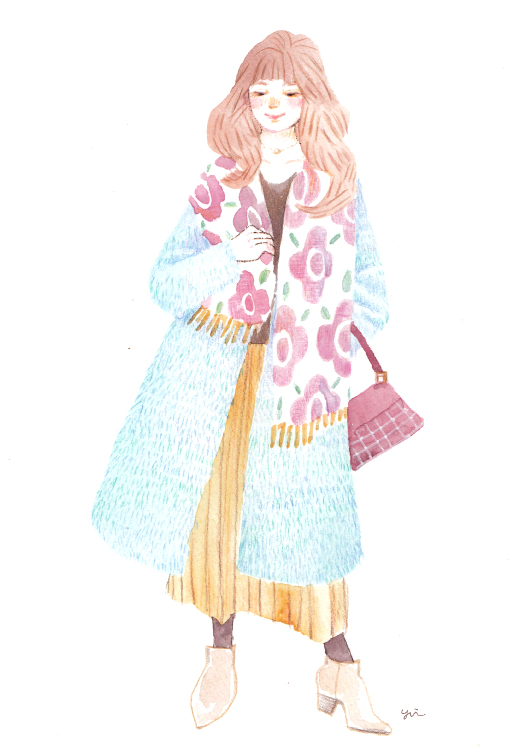 たけうら優 En Twitter 展示している絵その2とその3 描き方模索中しっくりきて二枚同じタッチで描きました 二人組の絵は今どきの若い子のリンクコーデかわいいなって思って描いたけどこれであってるのか不安になったやつ イラスト イラスト好きな人と繋がりたい