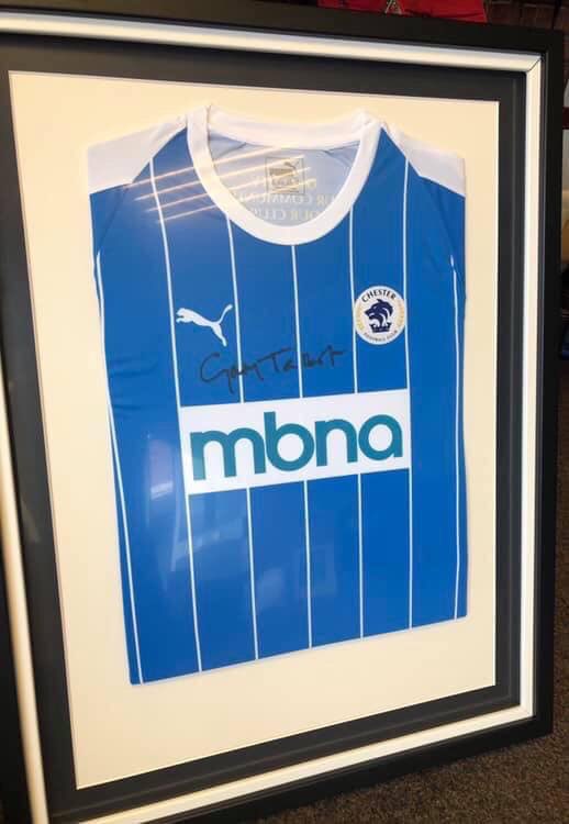 All the best to <a href="/ChesterFC/">Chester FC</a> today playing way to <a href="/southport_fc/">Southport Football Club</a> Our man <a href="/HaleRichy/">Richy hale</a> will be at the game with his mate &amp; lifelong supporter Callum. Let’s come home with 3 points #ChesterFC 🎄⚽️🎄