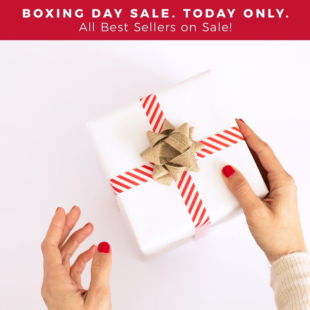Happy Boxing Day! 🎁🎁

All best sellers are on sale! Today only 🎉 ow.ly/h1IJ50xHBKN

#santevia #boxingday #alkalinewater #mineralwater