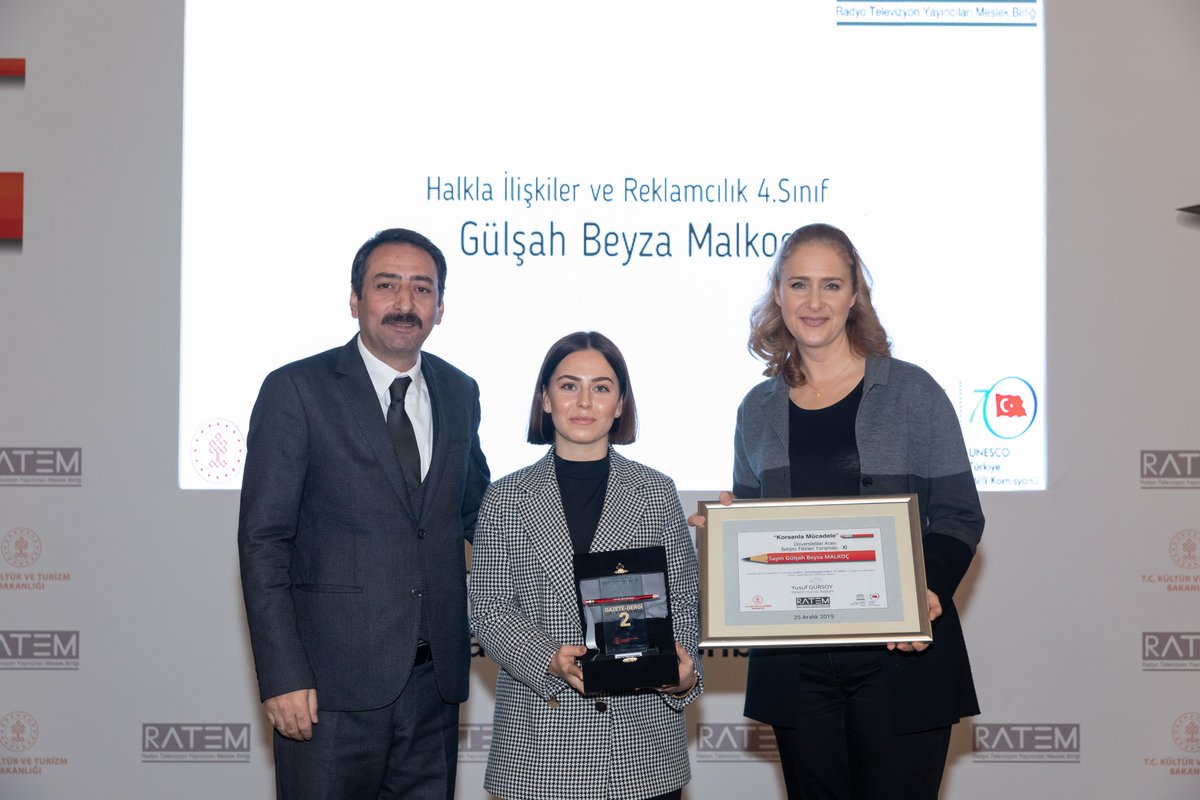 ratem's tweet photo. Kültür ve Turizm Bakanlığı'nın katkılarıyla 25 Aralık 2019 tarihinde gerçekleşen, ABFG Üniversiteler Arası İletişim Fikirleri Yarışması XI. Yıl kazananlar ödül törenimizden kareler.

#ödül #üniversite #kültür #turizm #ratem

@YusufGursoy_ @TCKulturTurizm @ktbtelifhaklari https://t.co/TF5vA4h6mb