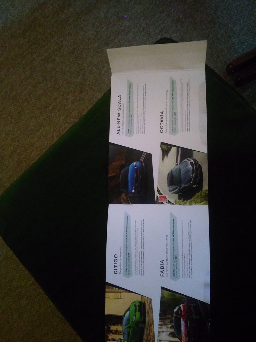 SamAVStevenson's tweet photo. @SKODAUK_Media, disappointing to not see any electric vehicles in your range available for leasing. When do you plan to offer EVs under this arrangement? https://t.co/COFZgRNain