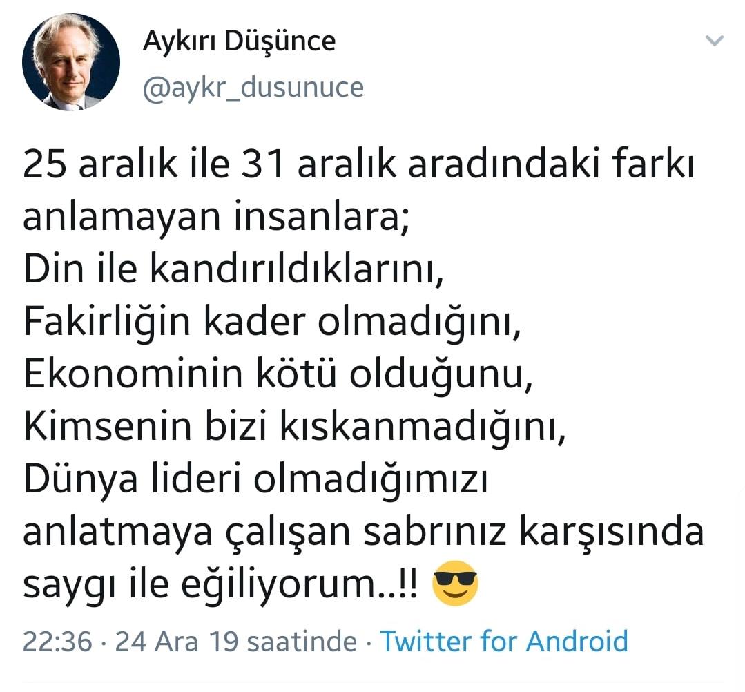 Birde şöyle anlatalım.25 Aralık İyi Noeller, 31 Aralık hoş geldin 2020,Güle güle 2019.😌😆