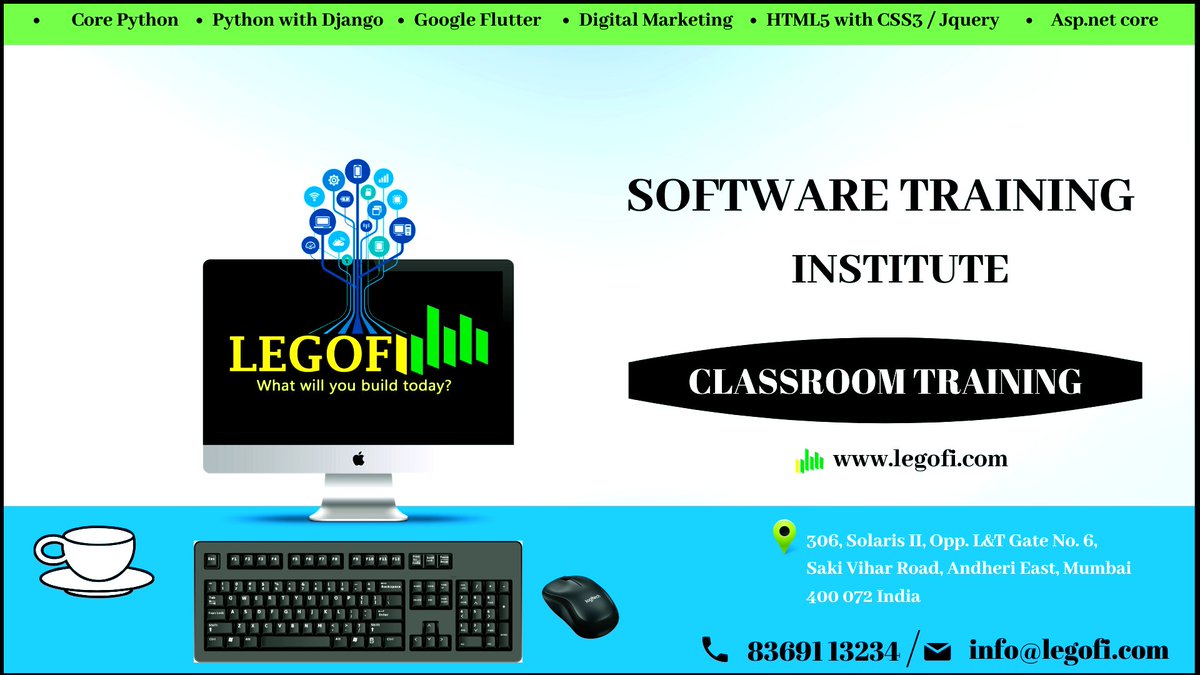 legofi1's tweet image. legofi.com
#CorePython #PythonwithDjango #GoogleFlutter #DigitalMarketing #HTML5withCSS3Jquery #Dotnet #JQueryandjavascript #HTML #CSS3 #AndroidandIOS #Python #Django #legofi