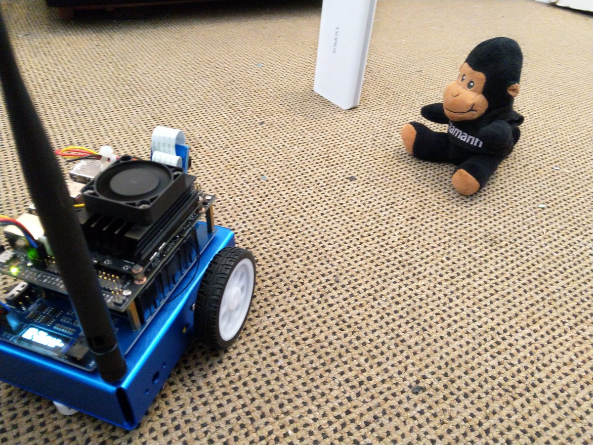 adpead's tweet image. Some bot fun. 😍  @NvidiaAI  @azure #iotedge #deepstream @MicrosoftIoT