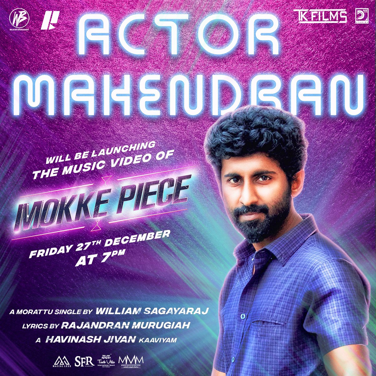 Actor_Mahendran's tweet photo. Tomo 7pm 😁

#mastermahendran #mokkepiece #thedawnofwillieboy #willieboyentertainment #pragmaticentertainment #tkfilms #sfrstudios #manninmainthanmalaysia https://t.co/ONtCmvVSkA https://t.co/TdJBpZcvpe