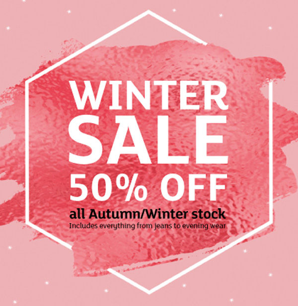 Don't miss our 50% off Winter Sale. Starts tomorrow at 9.30am
#wintersale #halfprice #annefurbank