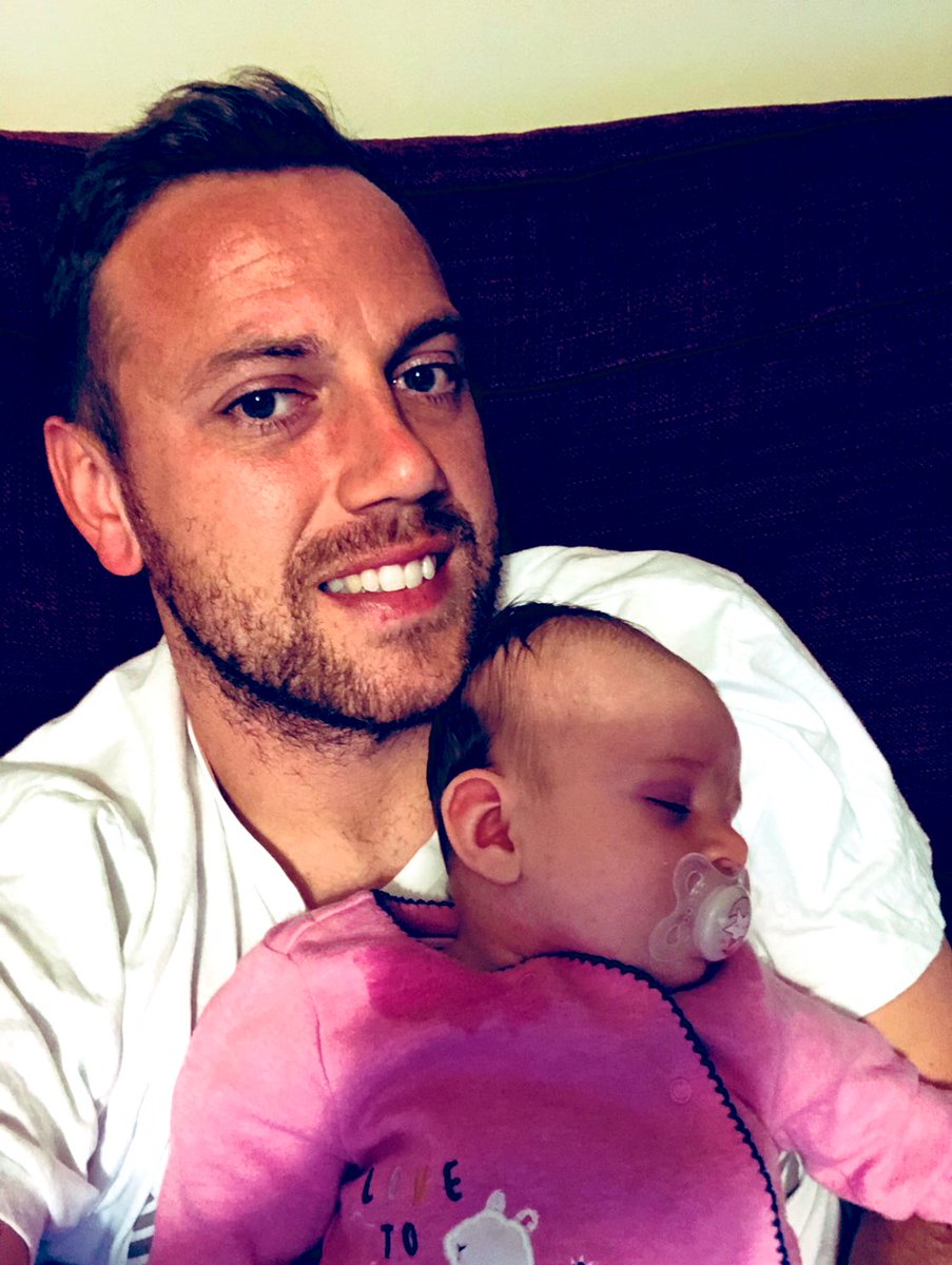 Happy First Birthday to this little Beaut! Thanks for being such a chilled &amp; happy little girl 👶🏼🍰🎉 #dadlife