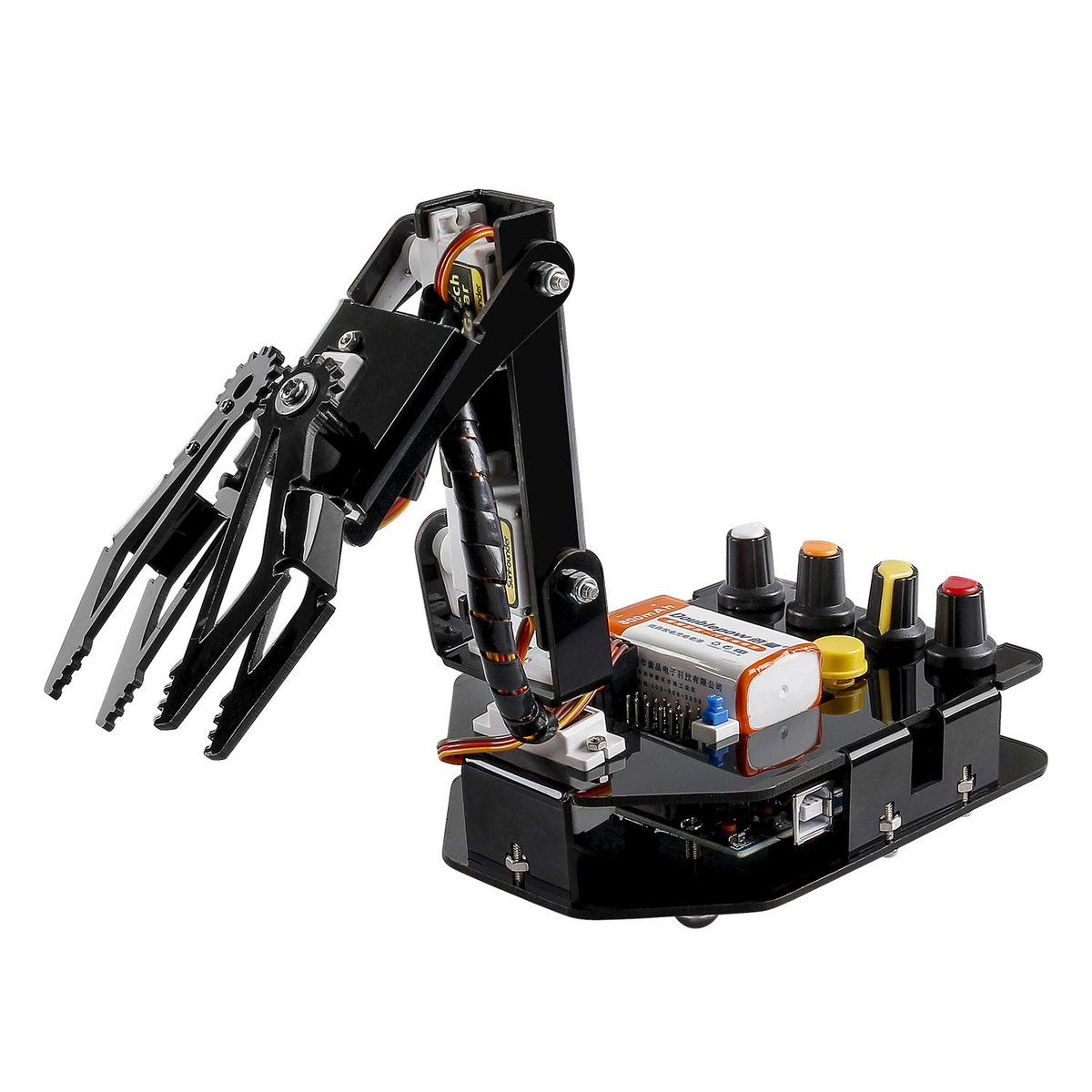SunFounder Robotic Arm Edge Kit for Arduino R3
amzn.to/37aFhAx