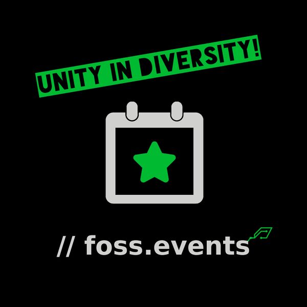 FOSS_events's tweet photo. Also we will be present for the first time live as a project at #ccc:
https://t.co/5Al41sqYSf
If it happens you are at at #36C3, pass by at for a chat or grab a sticker. You find us inside the cluster #aboutfreedom https://t.co/gjolEB01tE