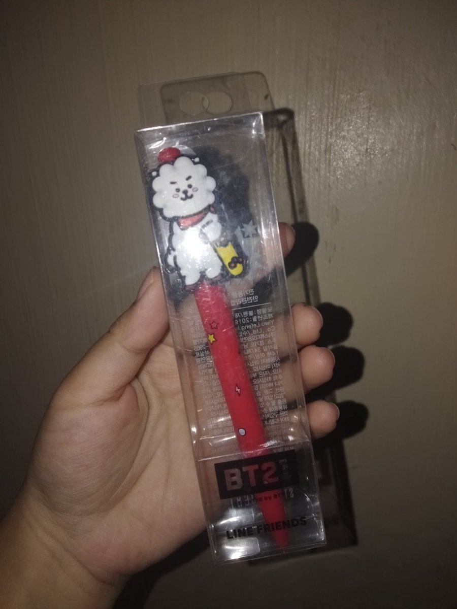 OHSEOULPH's tweet photo. pls rt! 
On-hand BT21 RJ Gel Pen 
- BRAND NEW

PRICE: 250php + 95php sf

Send DM to order! https://t.co/ALUBFB1upi