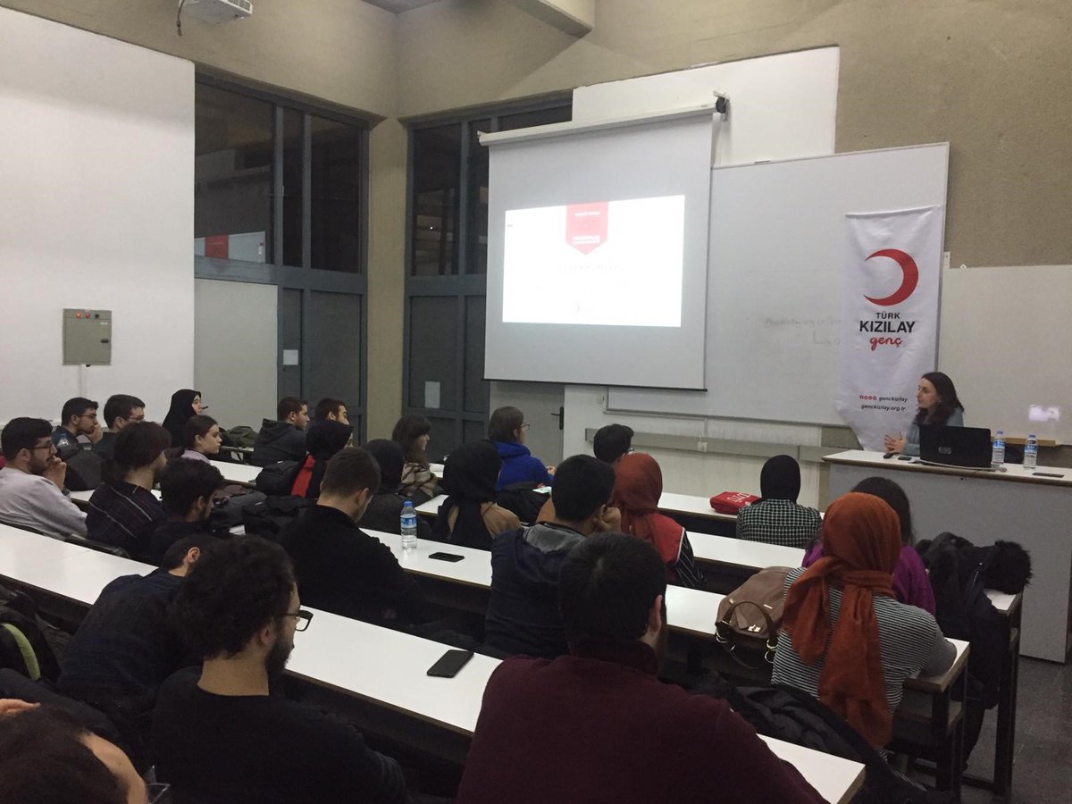 Ankara Toplum Merkezimiz, <a href="/METU_ODTU/">METU / ODTÜ</a> <a href="/genckizilay/">Genç Kızılay</a> topluluğu tarafından gerçekleştirilen "mültecilerin sosyal hayatları, toplumdaki yerleri, yaşadıkları zorluklar" söyleşisine katılım sağlayarak, <a href="/KizilayTM/">Türk Kızılay Toplum Merkezleri - Community Centers</a>  çalışmaları hakkında bilgilendirme semineri gerçekleştirdi.