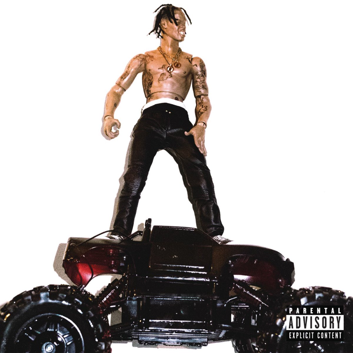 42. Travis Scott - RodeoThe way hedonism is conveyed and accentuated on this album is thrilling. The heavy psychedelic uses of guitar and warped vocal effects create a sense of drugged-out ignorance to victorious effect. A loud, futuristic and immersive experience.