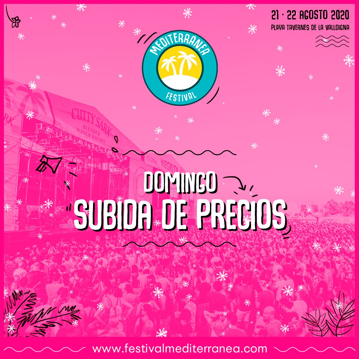 DOMINGO🌴 Últimos abonos al precio actual >> festivalmediterranea.com.