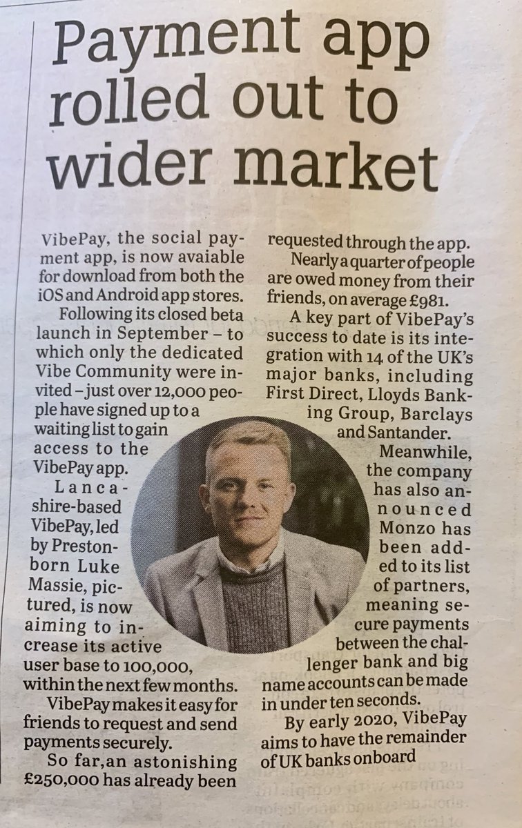 BuildingVibe's tweet photo. Big year ahead for both @VibePay and @VibeTickets 🦾

Roll on 2020 #BuildingVibe✌️ https://t.co/NPpWiIeGe7