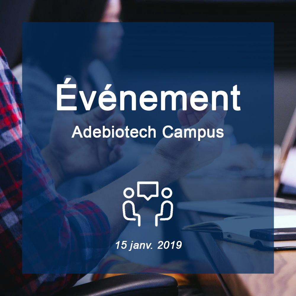 Biocitech's tweet photo. 📍 EVENEMENT 📍
Le 15 janvier 2020, l’#association @Adebiotech accueillera chez #Biocitech ses membres et sympathisants pour une journée de mise en relation entre tous les acteurs des #biotechnologies.
Inscrivez-vous : https://t.co/jtaqI4elZl
#Laboratoires #Innovation #Biotech https://t.co/LwUmLtxsJB