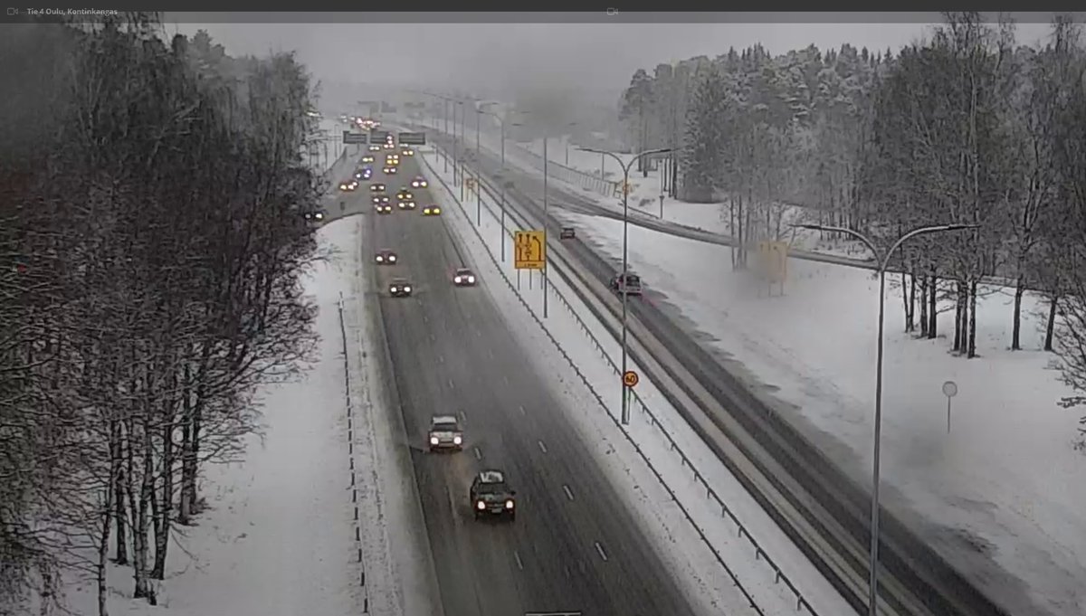 Joulun paluuliikenne on lähtenyt käyntiin pohjoisessa rauhallisesti. Liikennemäärät ovat hienoisessa nousussa ja ruuhkahuippua odotetaan klo 12-20 välille. #Trafficfinland #Joululiikenne #Paluuliikenne #Pohjantie #Liikennetilanne