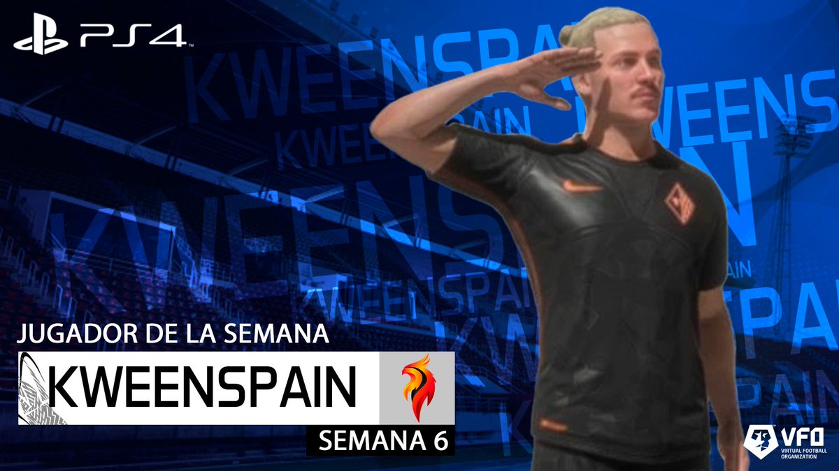 🗞️ JUGADOR DE LA SEMANA 6

⭐️ <a href="/KweenSpain/">KweenSpain</a>  - <a href="/Team_Blazers/">BLAZERS FC</a> 

📊 ⚽️⚽️⚽️⚽️ ⭐️⭐️