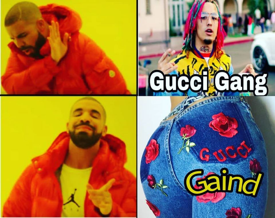ghunnashikari's tweet photo. Gucci gaind Gucci gaind Gucci gaind Gucci gaind Gucci gaind..!!!
#lilpumpmemes #lilpumpedits #guccigang #drakememes #hotlinebling #lilpumpfans https://t.co/fqnavahbVk