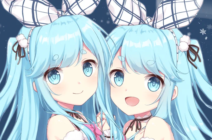 雪とニアノア🐰❄️ 