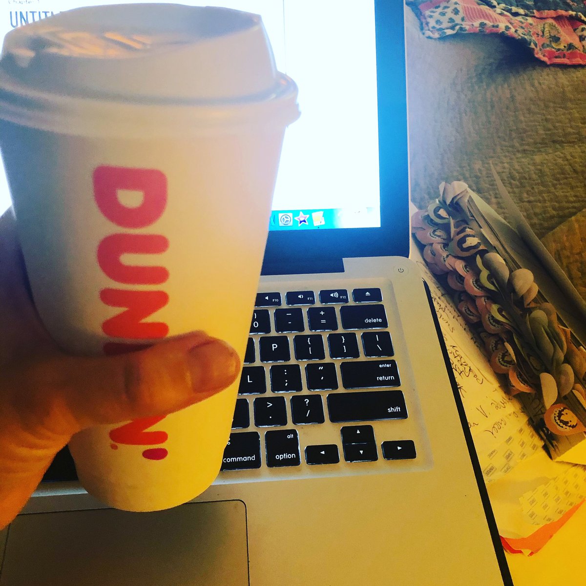 Jessica__Lucci's tweet photo. Let’s write a new book today, shall we? #upearly #writerslife #writersrunondunkins #watchcitytrilogy #watchcityseries #watchcitycollection #watchcity #subtonswitch #awritechristmas2019 #awriterwonderland #whyimgladchristmasisover #whyimmutingyou #grapevine #christmasisovernow https://t.co/sjoiOWIfbY