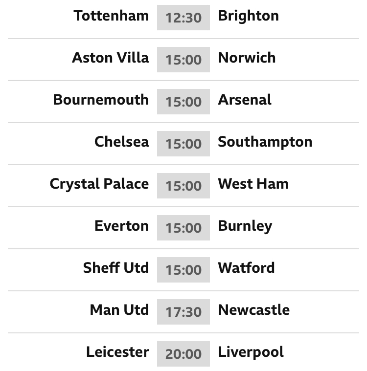 OddsCheckcom's tweet image. A busy #PremierLeague fixture list this Boxing Day!