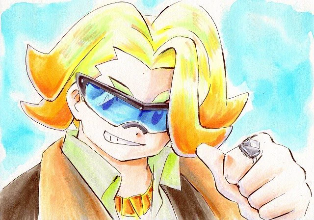 まだゲーム上では見ていないマクワ君。攻略本が無かったら指輪の詳細が分かりませんでした 