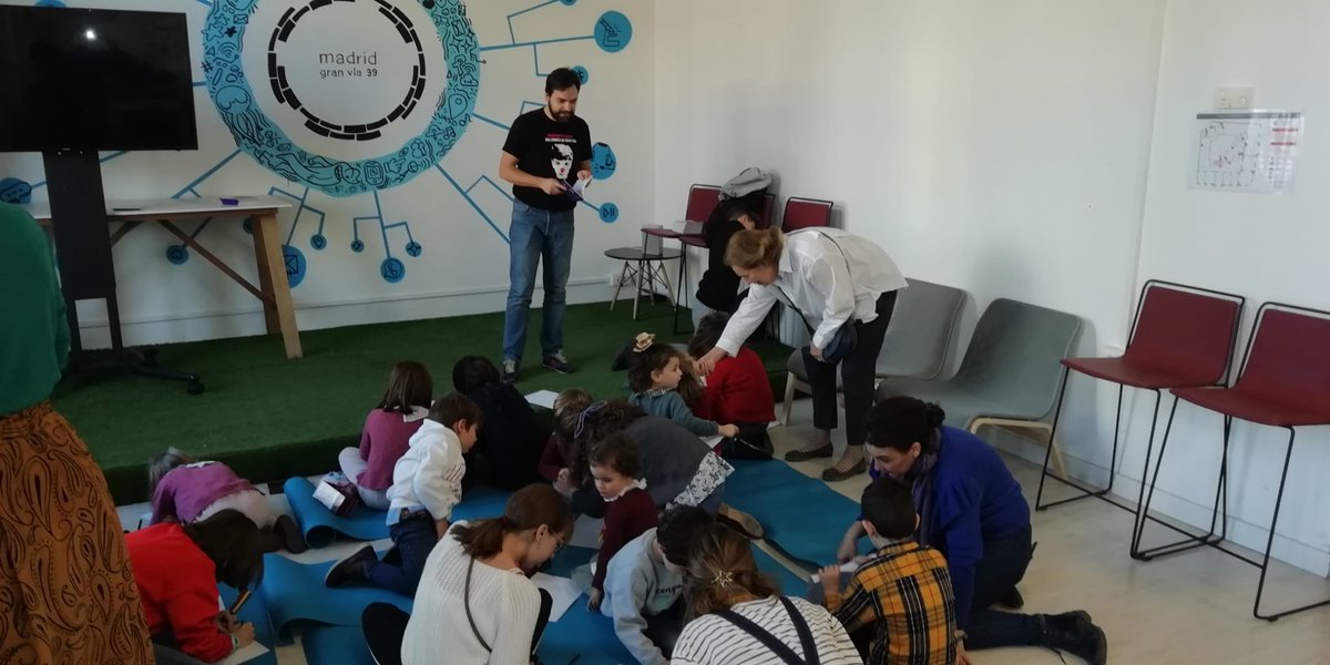 Hemos pasado una mañana increíble con todos los peques y las familias que se han pasado por nuestro cuentacuentos solidario en <a href="/GoTechMadrid/">GoMadrid</a> 👏👏👏 ¡Muchísimas gracias! 🎉