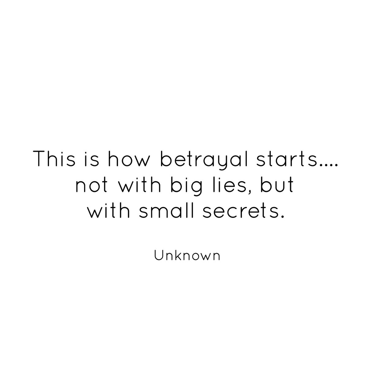 Don't they say that broken trust is like melted chocolate? No matter how  hard you try to bring it back to it's original shape by freezing it, it can  never be the, image size:1200x1200