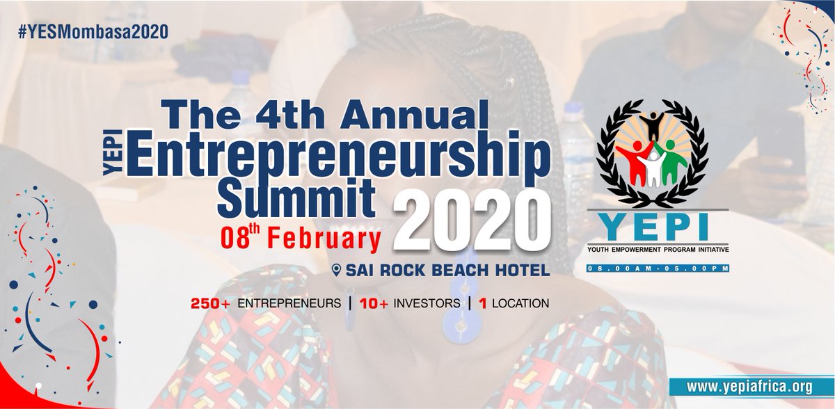 With African fortunes &amp; prospects looking up &amp; the continent making strides in its
efforts to achieve its transformation agenda, there is an urgent need to introduce or intensify the use
of science &amp; technologies in traditional innovation. #YESMombasa2020 bit.ly/2PQQ0J