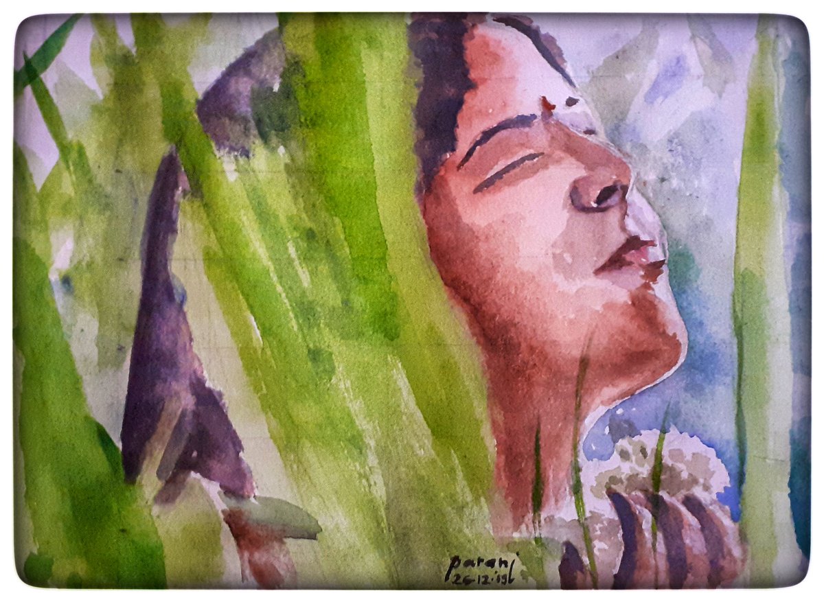   ராசாவே உன்னை விட மாட்டேன் நான்  #Rajasongsinwatercolour  #watercolour  #watercolor  #rajasongsinwatercolor  #paranisketch  #parani  #raja  #ராஜா #21