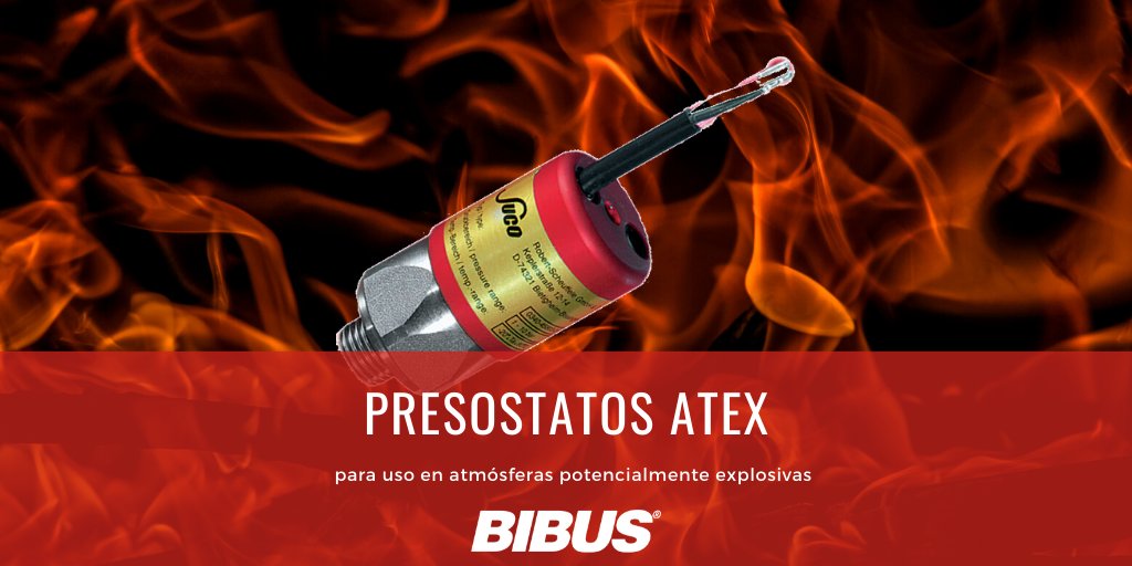La gama de @SUCOGermany incluye presostatos con certificado ATEX  para su uso en atmósferas potencialmente explosivas 💥 Te contamos más aquí 👇 #productodelmes 
bibus.es/productos-y-so…