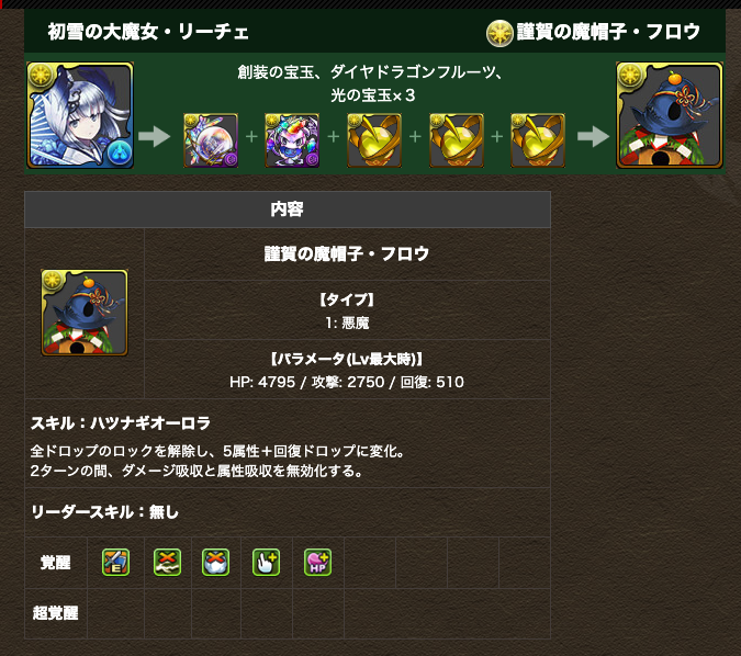 パズドラ攻略 Gamewith 正月キャラの上方修正٩ ᴗ و