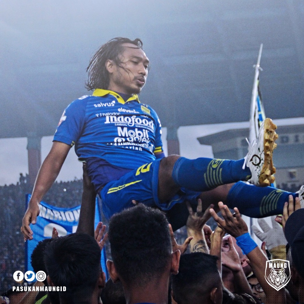 Terima kasih Hariono untuk segala kerja keras dan gelar juara yang telah kamu berikan untuk tim kebanggaan kami 🙏💙 .

Jika menyebut nama Hariono, apa yang selalu terlintas di benakmu?
 
#PasukanMaung #GameOn #PersibBandung #Persib