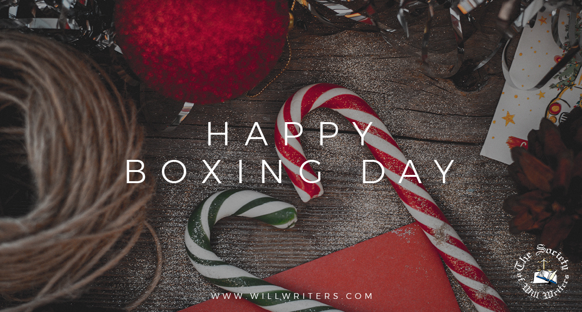 WillSociety's tweet photo. Hoping everyone is enjoying their holidays and has had a wonderful Christmas so far!
#BoxingDay #SWW #SWW25 https://t.co/oDWlapmvHU