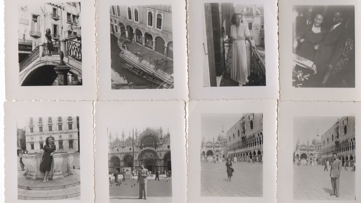 #honeymoon 1946 #venice