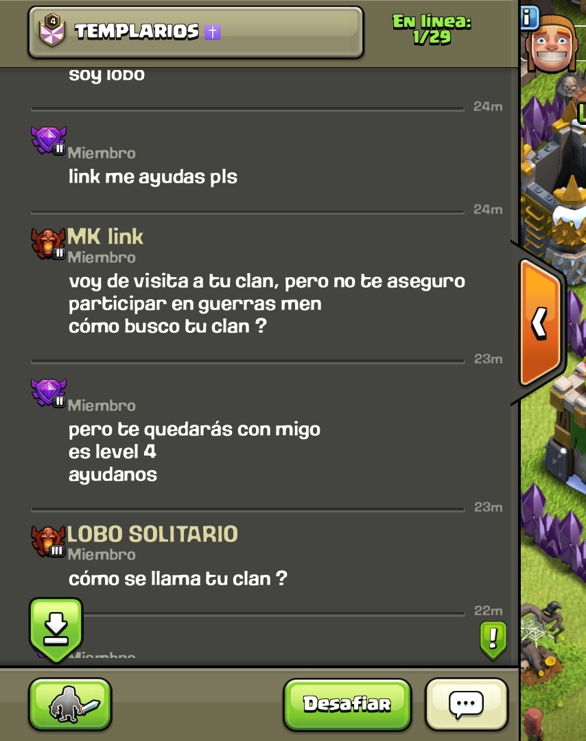 Link561's tweet photo. Tóxicos en #ClahsOfClans mientras farmeaba felizmente... Entraron al clan a pedir ayuda, como a mi me gusta ayudar a todos, fui de visita a su clan... pero tuve que regresar la cuenta que lleve de nuevo porque me faltaban alguno puntos en los juegos y paso esto👇😂🤣 https://t.co/CcYiOrcnc6