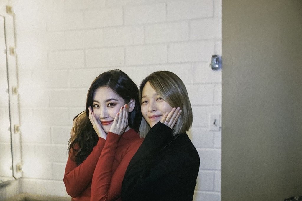 miya_fancam's tweet image. SUNMI AND SUNYE 

WONDERFULS RISE