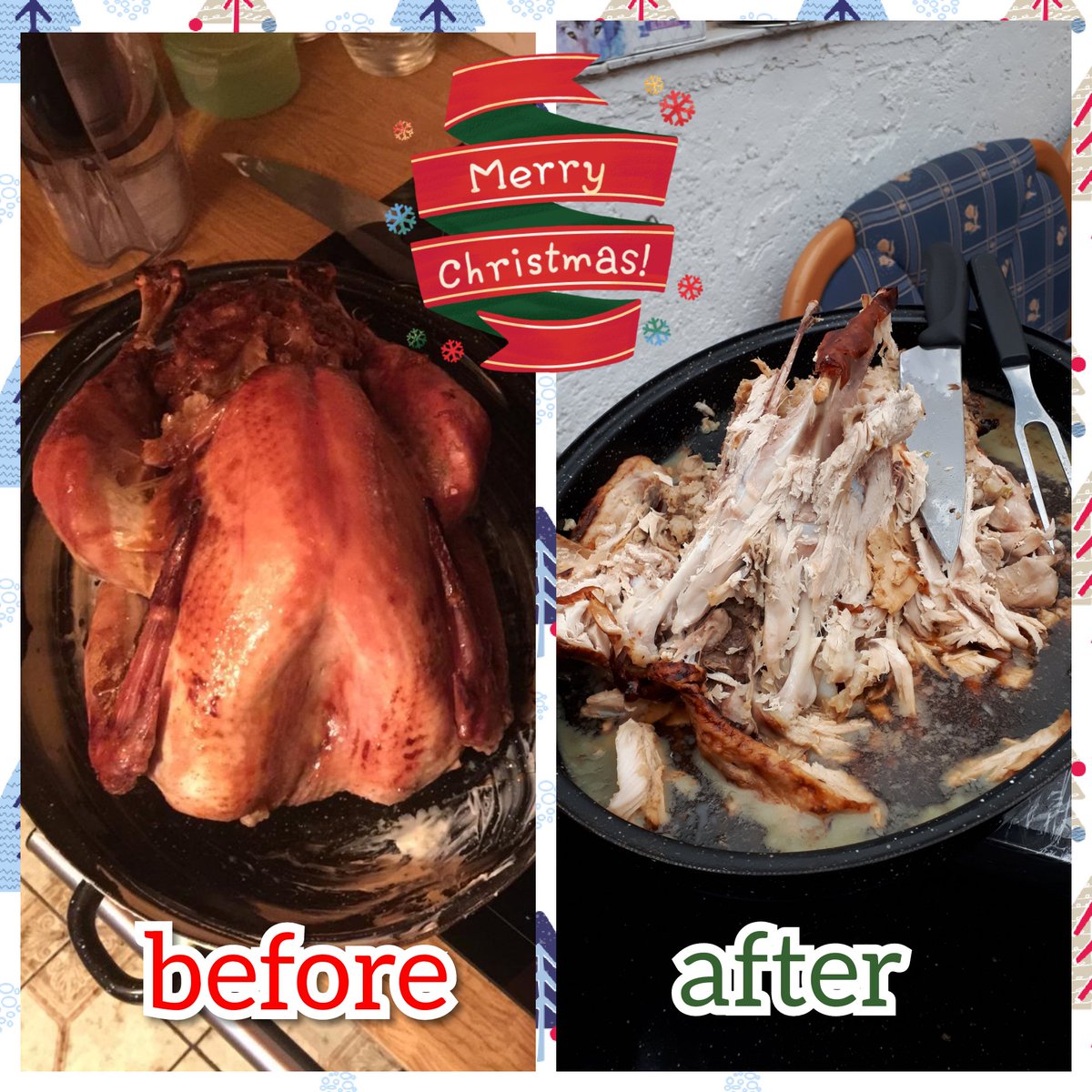 cherry3279's tweet photo. christmas dinner was perfect https://t.co/xgUqmcPAPZ
