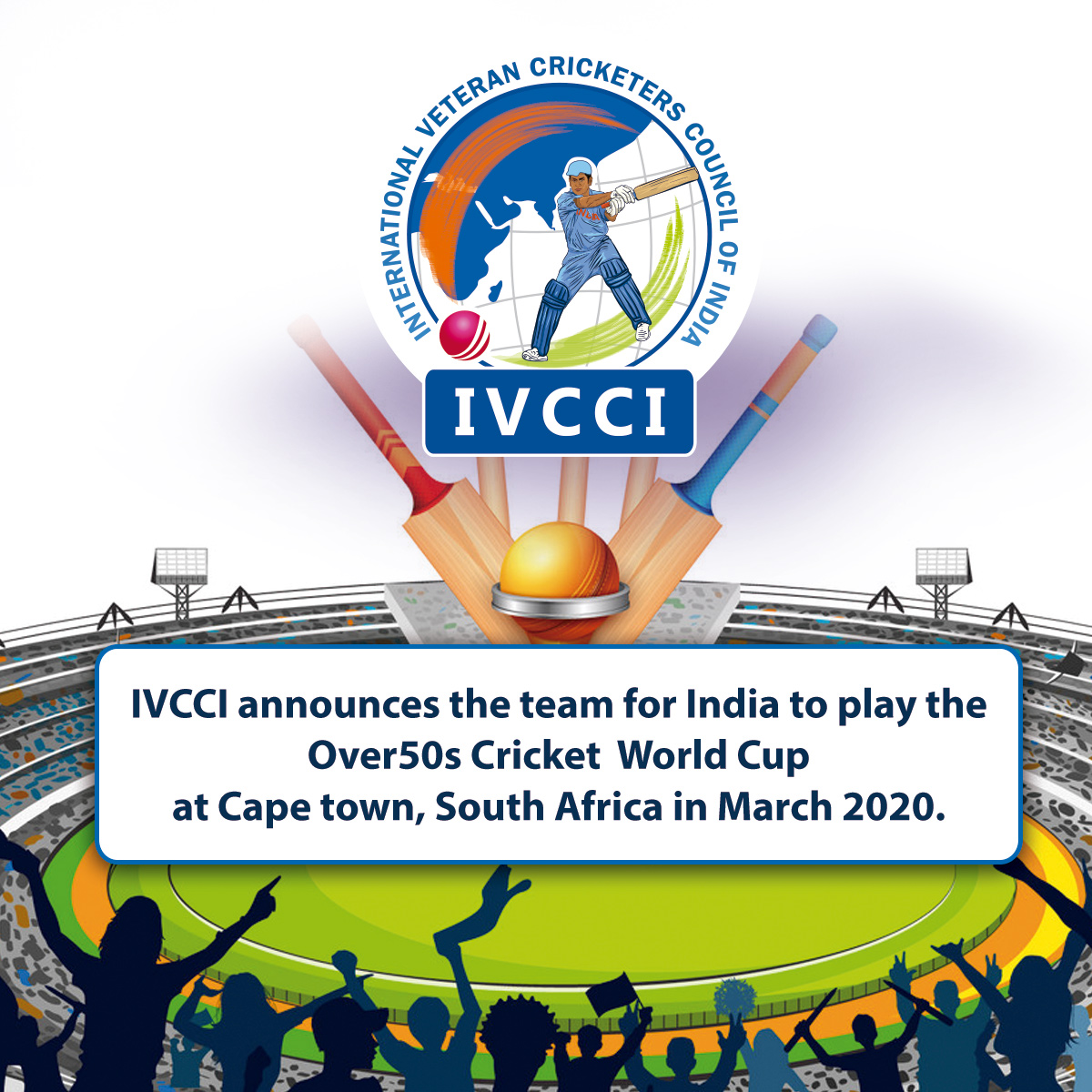Indiaover50's tweet photo. Yeah!!! Finally, we have the team for India🇮🇳to play at the Over50s Cricket World Cup. This team now heads to Cape Town, South Africa for the Over50s CRICKET WORLD CUP🏏 in March 2020.

For more updates:https://t.co/LnDdniPTMw

#cricket #ivcci #over50sworldcup #over50indianteam https://t.co/LGFDeQiygC