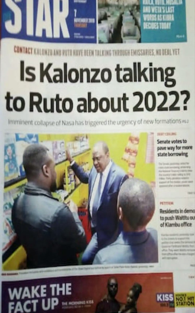 shafat0101's tweet photo. Newspapers typically devote many pages to politics...instead of focussing on the main problems we are facing as kenyans such as Poverty,Health Education etc....
#utamaduniday
#maishabilasteam 
#ODPPExposed
#BonfireRefundMamaTj  #BoxingDay https://t.co/noja87J36b https://t.co/hBS6BhKgjY