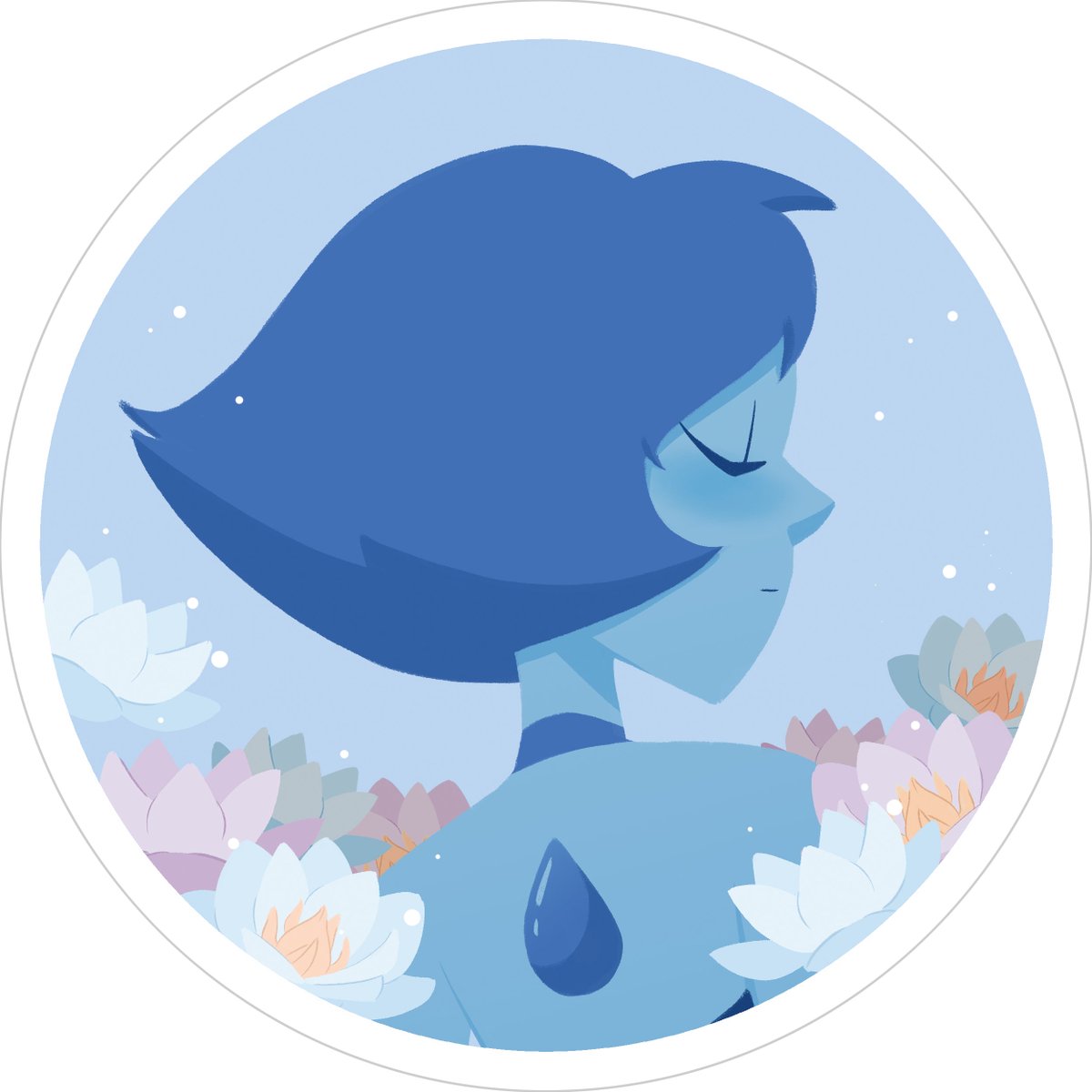 bealorart's tweet photo. I made portraits of Peridot and Lapis Lazuli to join the other Crystal Gems 💚💙 They are also avilable at my Redbubble shop as stickers and other goodies, https://t.co/X6V2DjukeG #StevenUniverseFuture #StevenUniverse https://t.co/ff8UYvKMZs