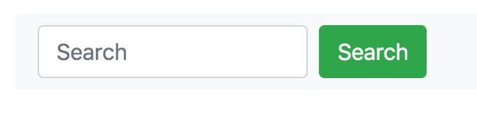 Search input with a button labelled Search